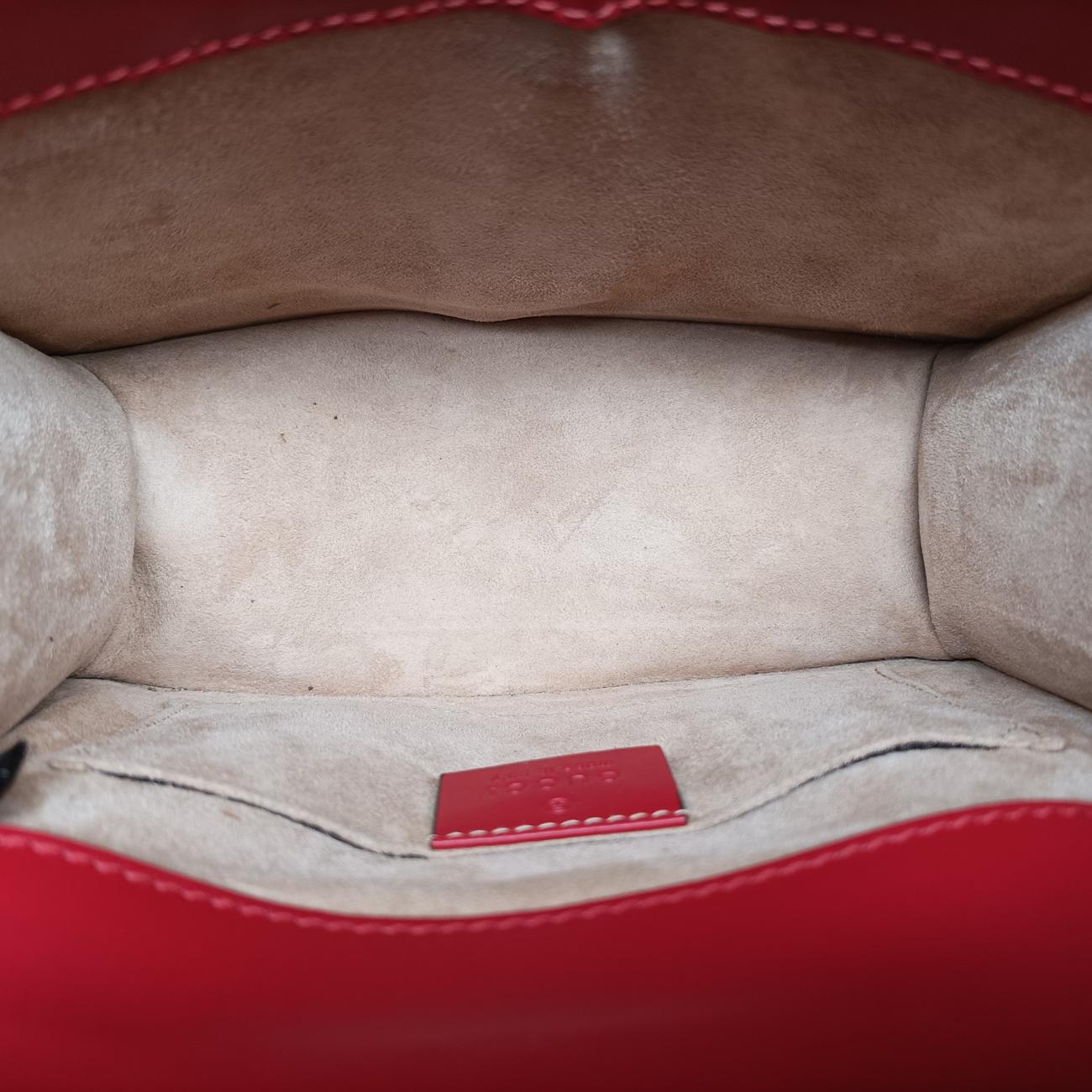 Sylvie Red×navy Leather 470270 B022343184シルヴィ レッド×ネイビー レザー 470270 B022343184