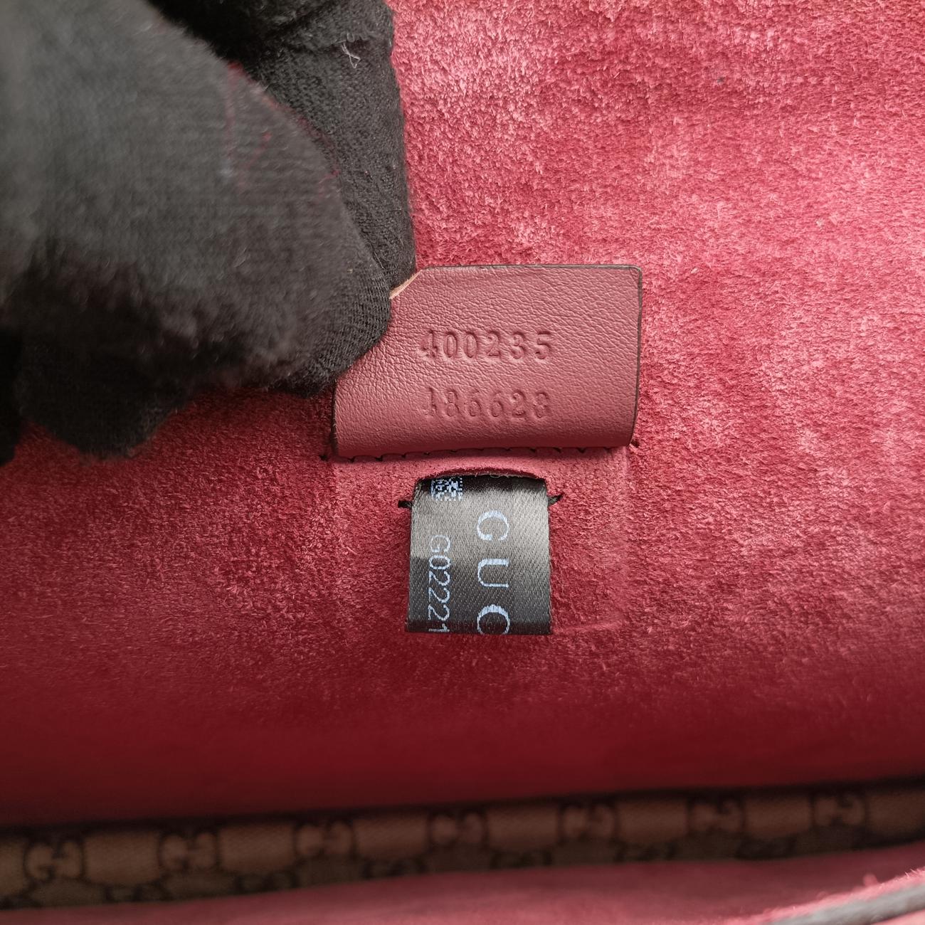 Dionysus beige×red×multicolor PVC coated canvas 400235 G022213930ディオニュソス ベージュ×レッド×マルチカラー PVCコーティングキャンバス 400235 G022213930