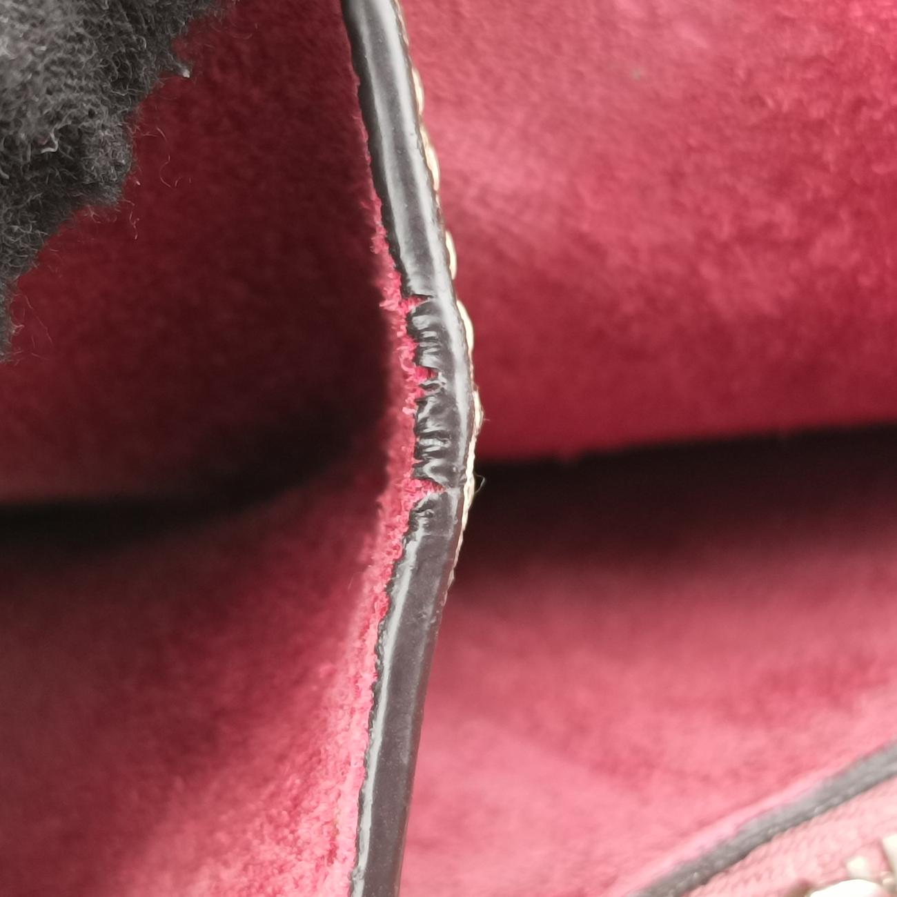 Dionysus beige×red×multicolor PVC coated canvas 400235 G022213930ディオニュソス ベージュ×レッド×マルチカラー PVCコーティングキャンバス 400235 G022213930