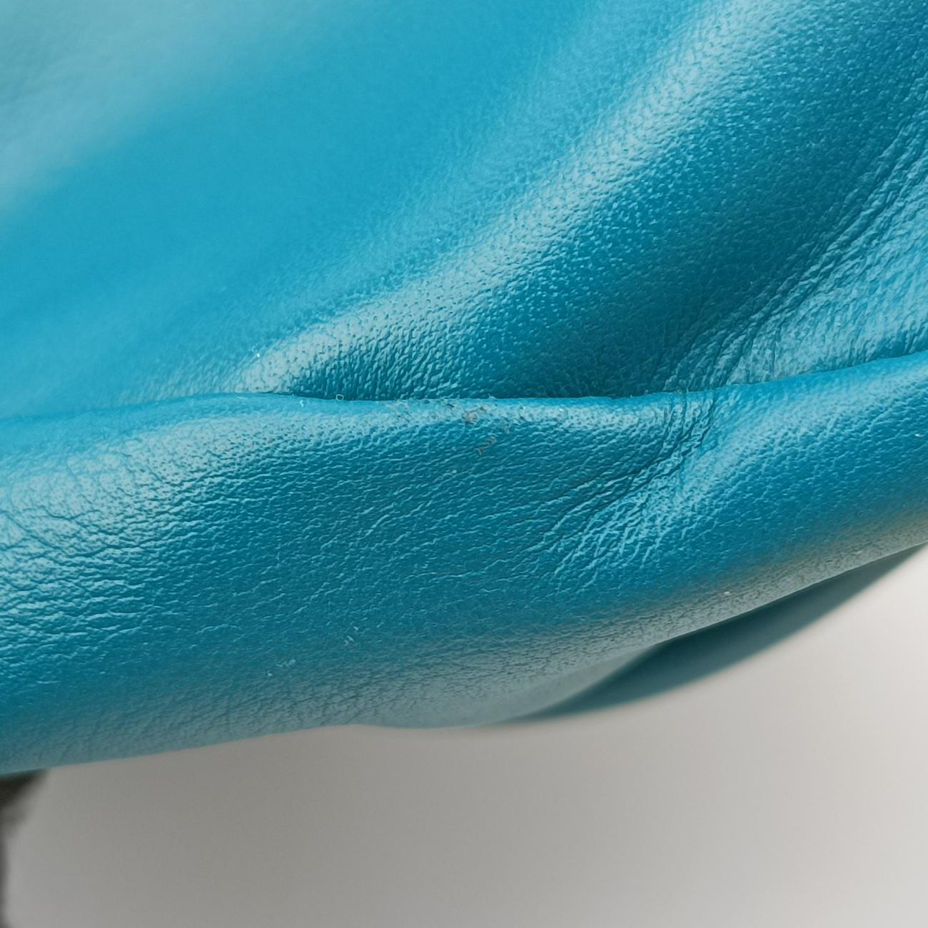 The Chain Pouch Green lambskin P01635952Aザ チェーンポーチ グリーン ラムスキン P01635952A