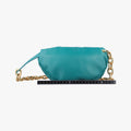 The Chain Pouch Green lambskin P01635952Aザ チェーンポーチ グリーン ラムスキン P01635952A