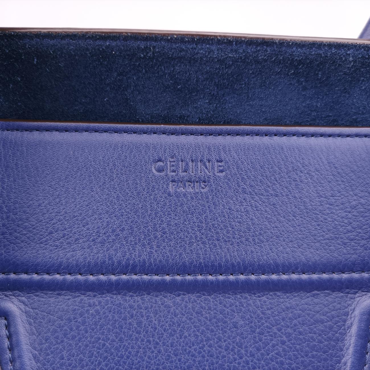 Luggage Square Phantom Blue Leather S-LA-4164ラゲージスクエアファントム ブルー レザー S-LA-4164