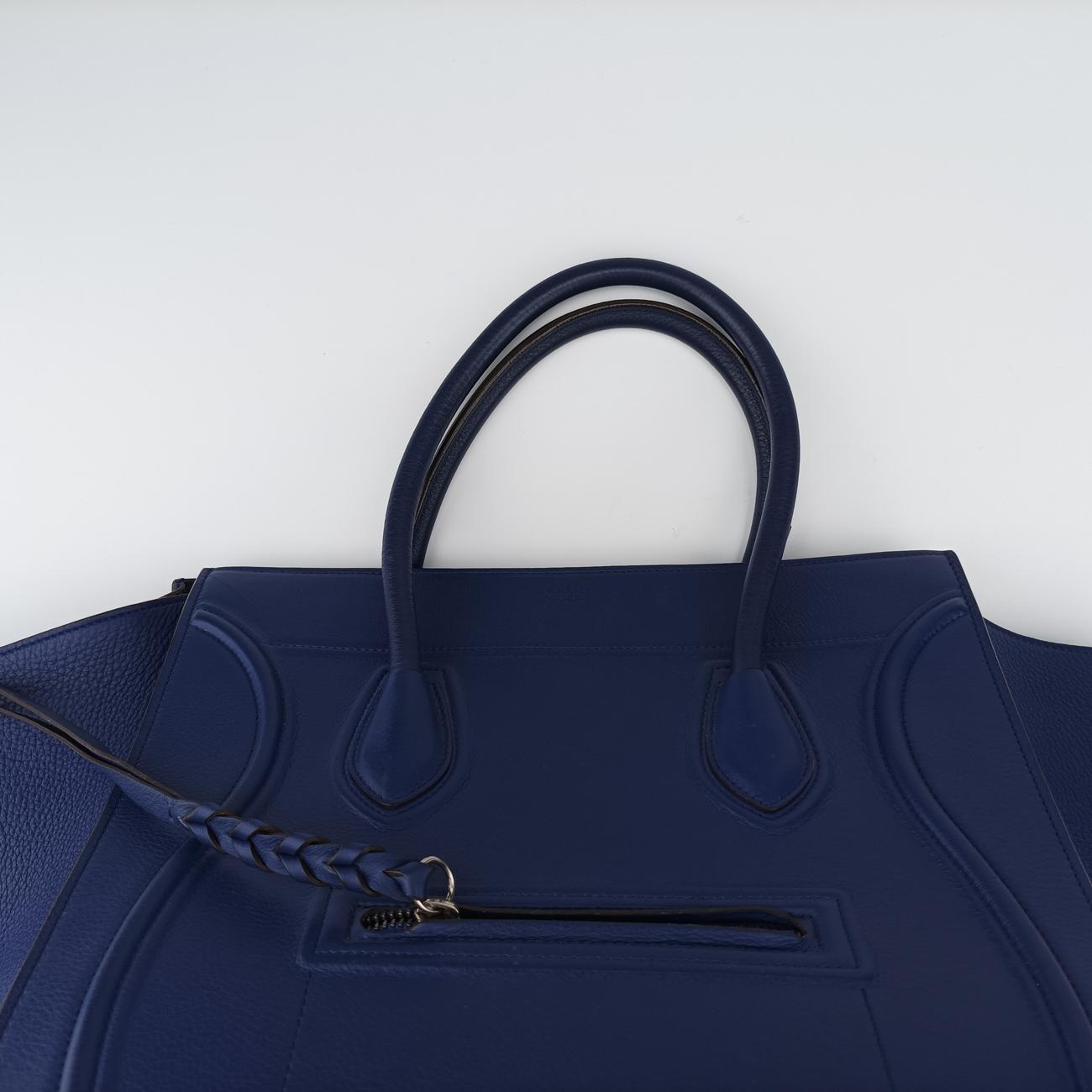 Luggage Square Phantom Blue Leather S-LA-4164ラゲージスクエアファントム ブルー レザー S-LA-4164