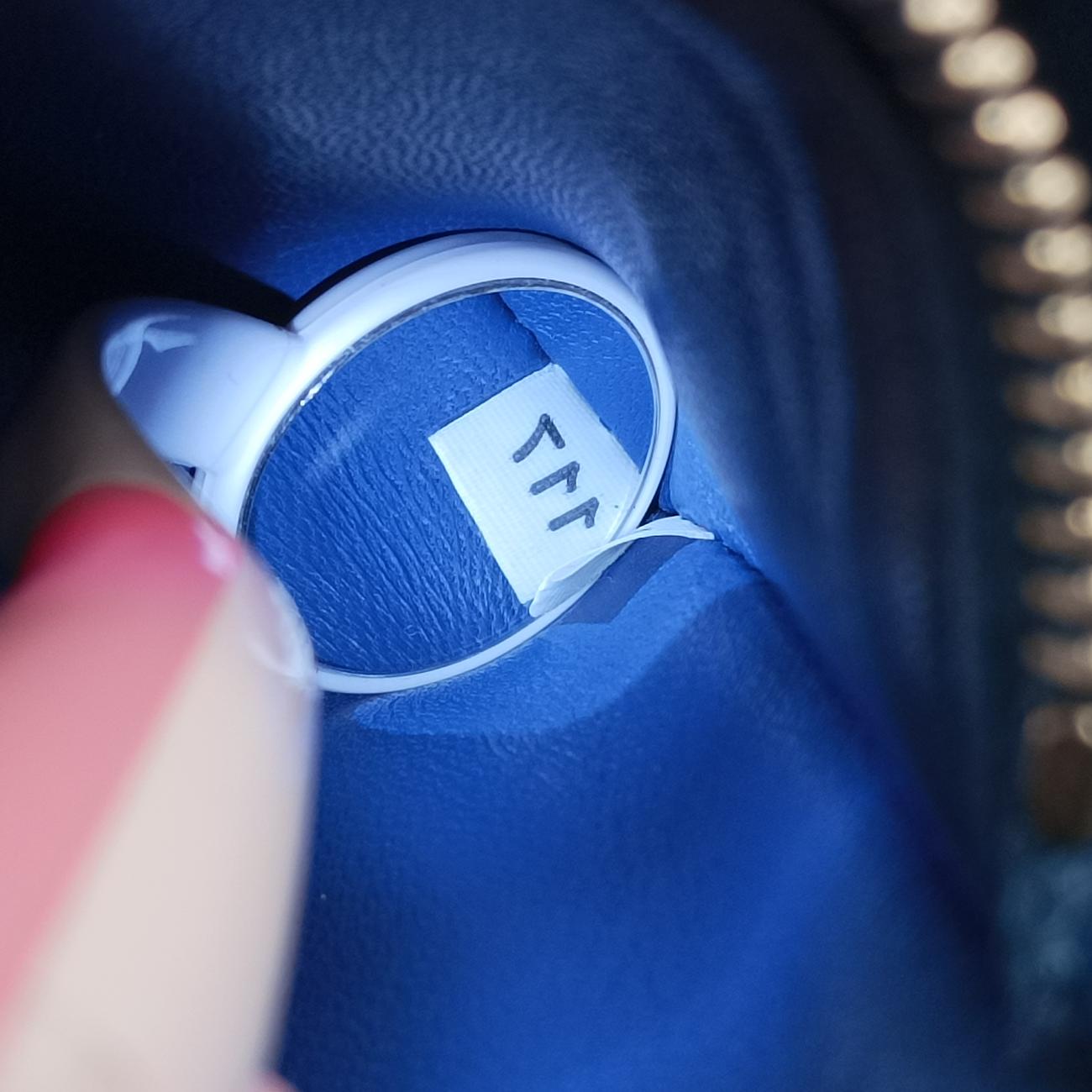 Sound Rock Blue Saffiano Leather BT0974 117サウンドロック ブルー サフィアーノレザー BT0974 117