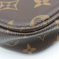 MULTI POCHETTE ACCESSOIRES MARRON×ROSE CLAIRE Monogram Canvas M44840 ICチップミュルティポシェットアクセソワール マロン×ローズ クレール モノグラムキャンバス M44840 ICチップ