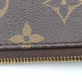 MULTI POCHETTE ACCESSOIRES MARRON×ROSE CLAIRE Monogram Canvas M44840 ICチップミュルティポシェットアクセソワール マロン×ローズ クレール モノグラムキャンバス M44840 ICチップ
