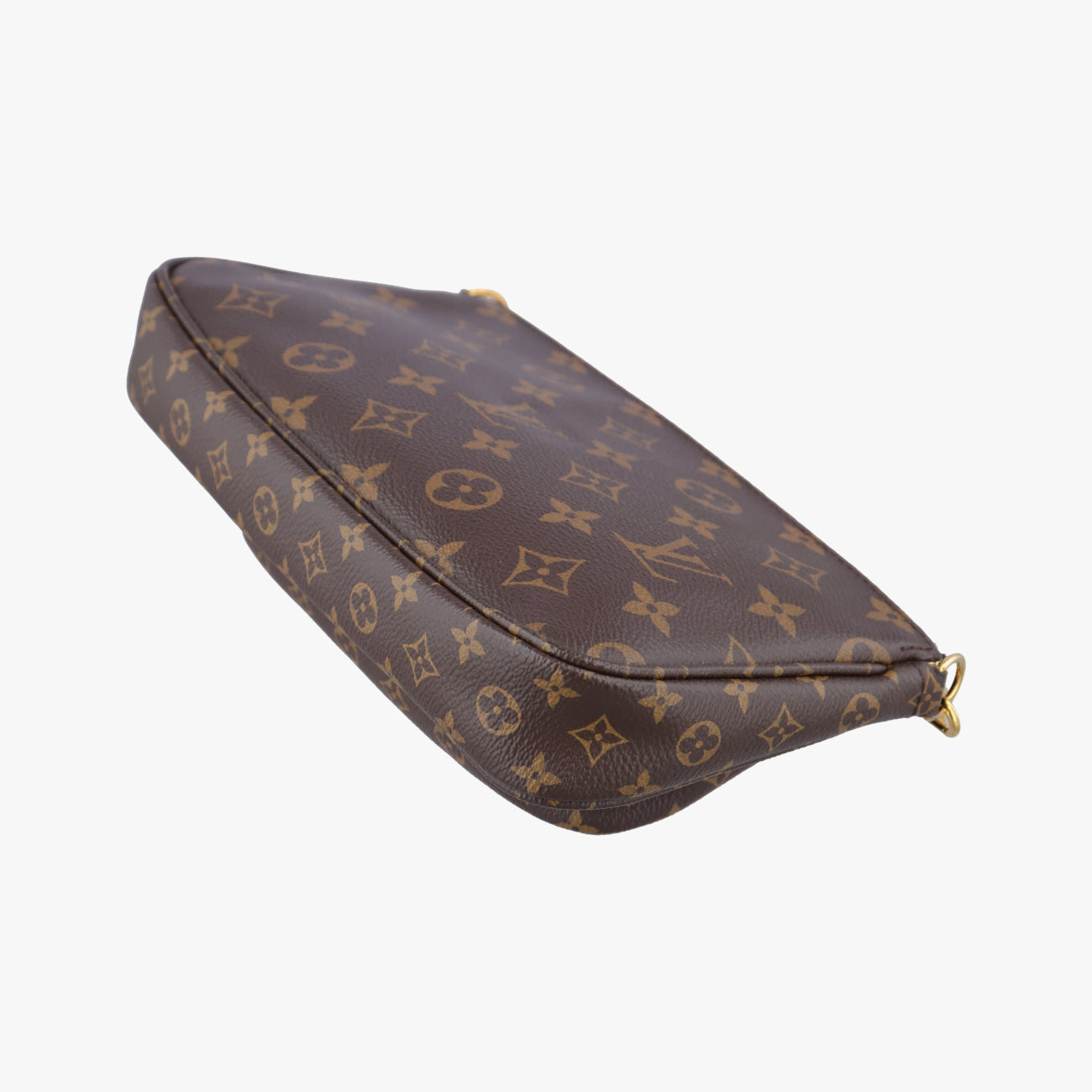 MULTI POCHETTE ACCESSOIRES MARRON×ROSE CLAIRE Monogram Canvas M44840 ICチップミュルティポシェットアクセソワール マロン×ローズ クレール モノグラムキャンバス M44840 ICチップ