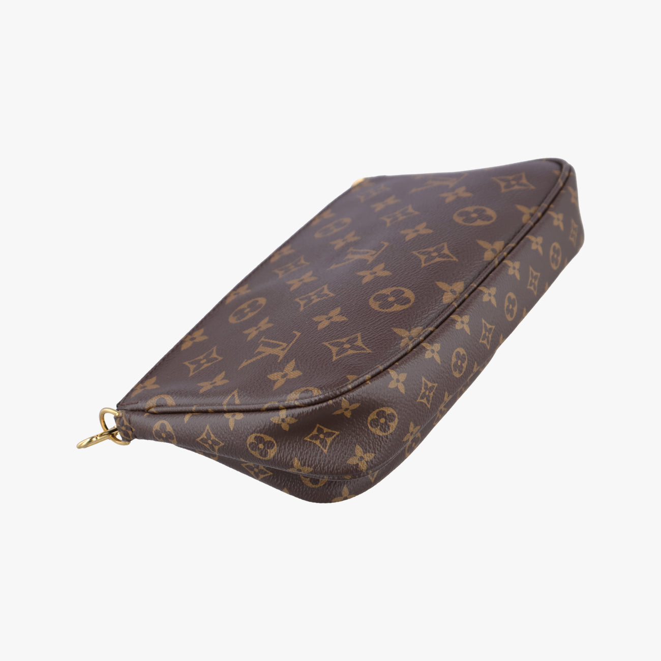MULTI POCHETTE ACCESSOIRES MARRON×ROSE CLAIRE Monogram Canvas M44840 ICチップミュルティポシェットアクセソワール マロン×ローズ クレール モノグラムキャンバス M44840 ICチップ