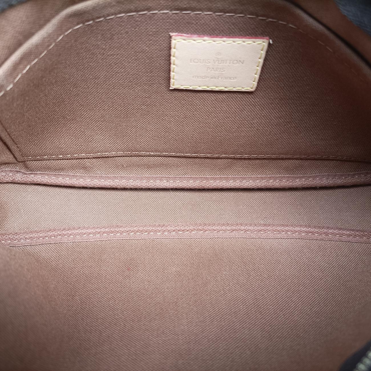 MULTI POCHETTE ACCESSOIRES MARRON×ROSE CLAIRE Monogram Canvas M44840 ICチップミュルティポシェットアクセソワール マロン×ローズ クレール モノグラムキャンバス M44840 ICチップ