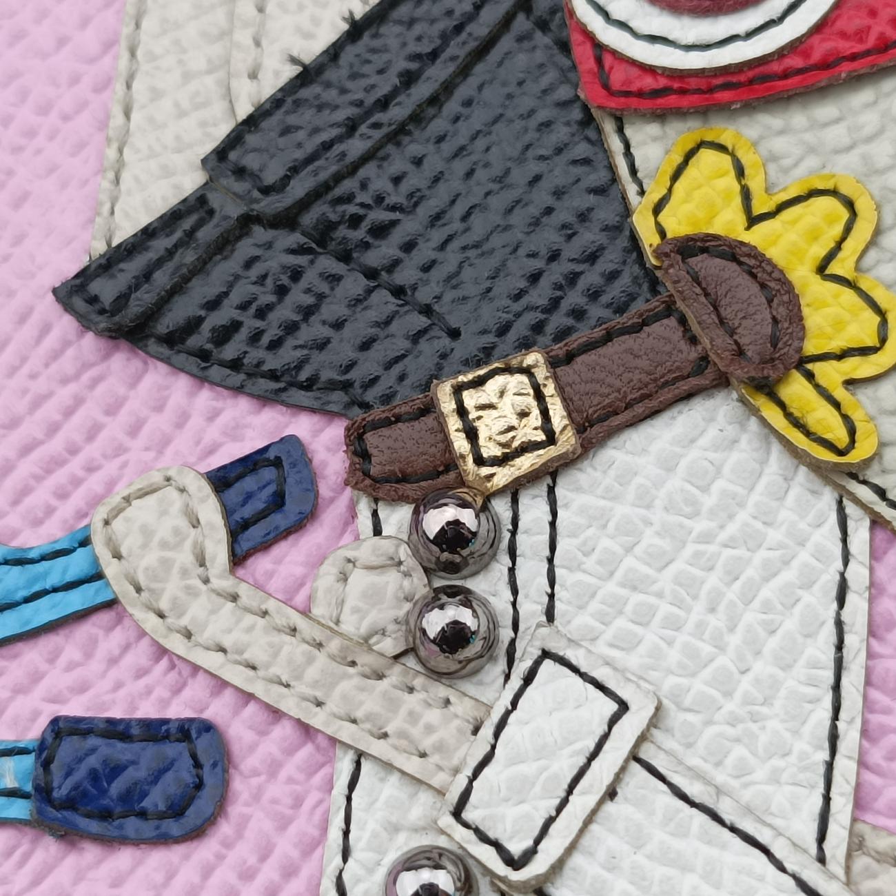 Miss Sicily Family Pink×multicolor Leather 40ミス シシリー ファミリー ピンク×マルチカラー レザー 40