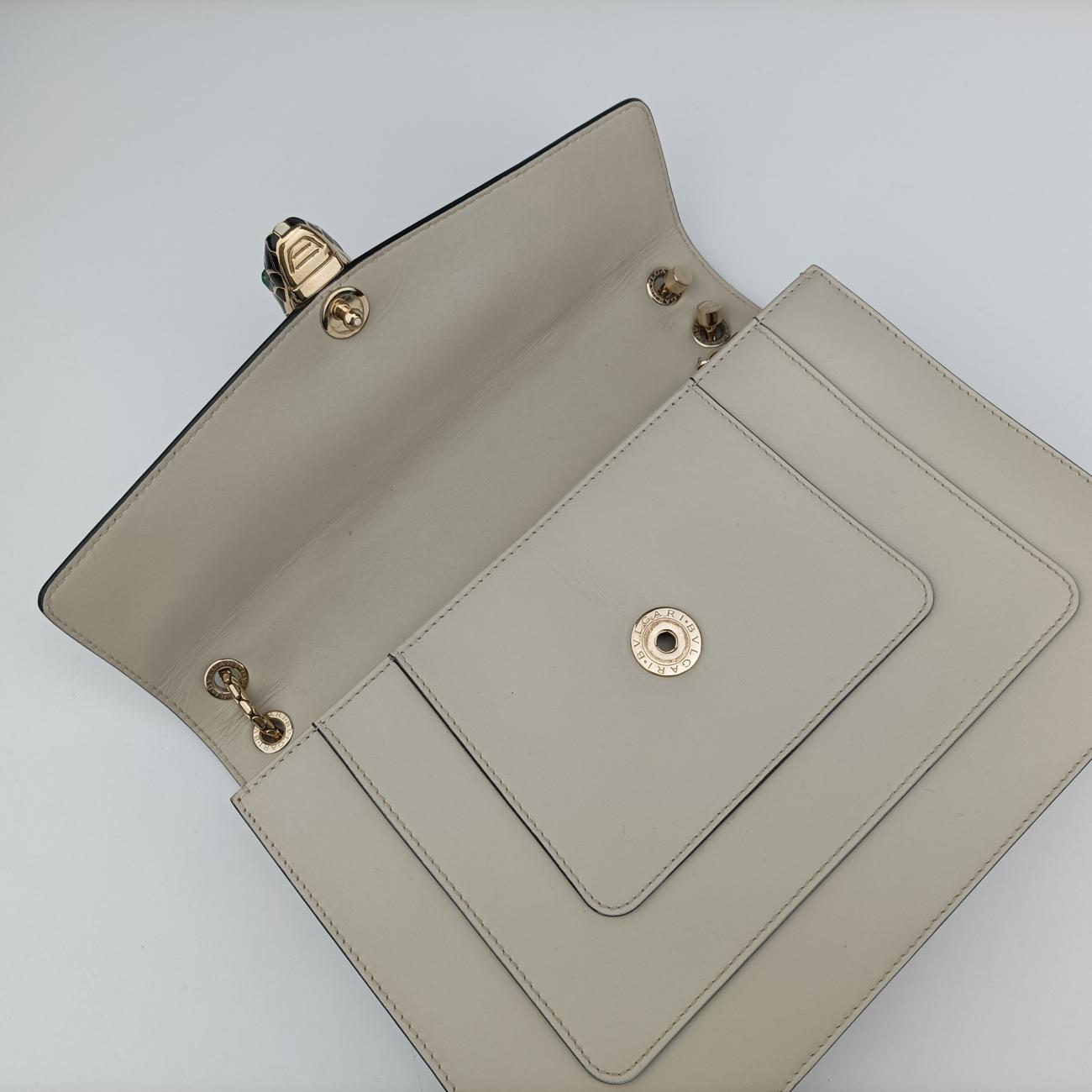 SERPENTI FOREVER White Leather MM.F12.35107セルペンティ フォーエバー ホワイト レザー MM.F12.35107