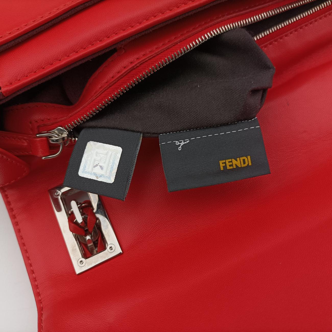 Be Baguette Red×Brown Leather 8BR677 8BR677-W2E-149-2566ビー バゲット レッド×ブラウン レザー 8BR677 8BR677-W2E-149-2566