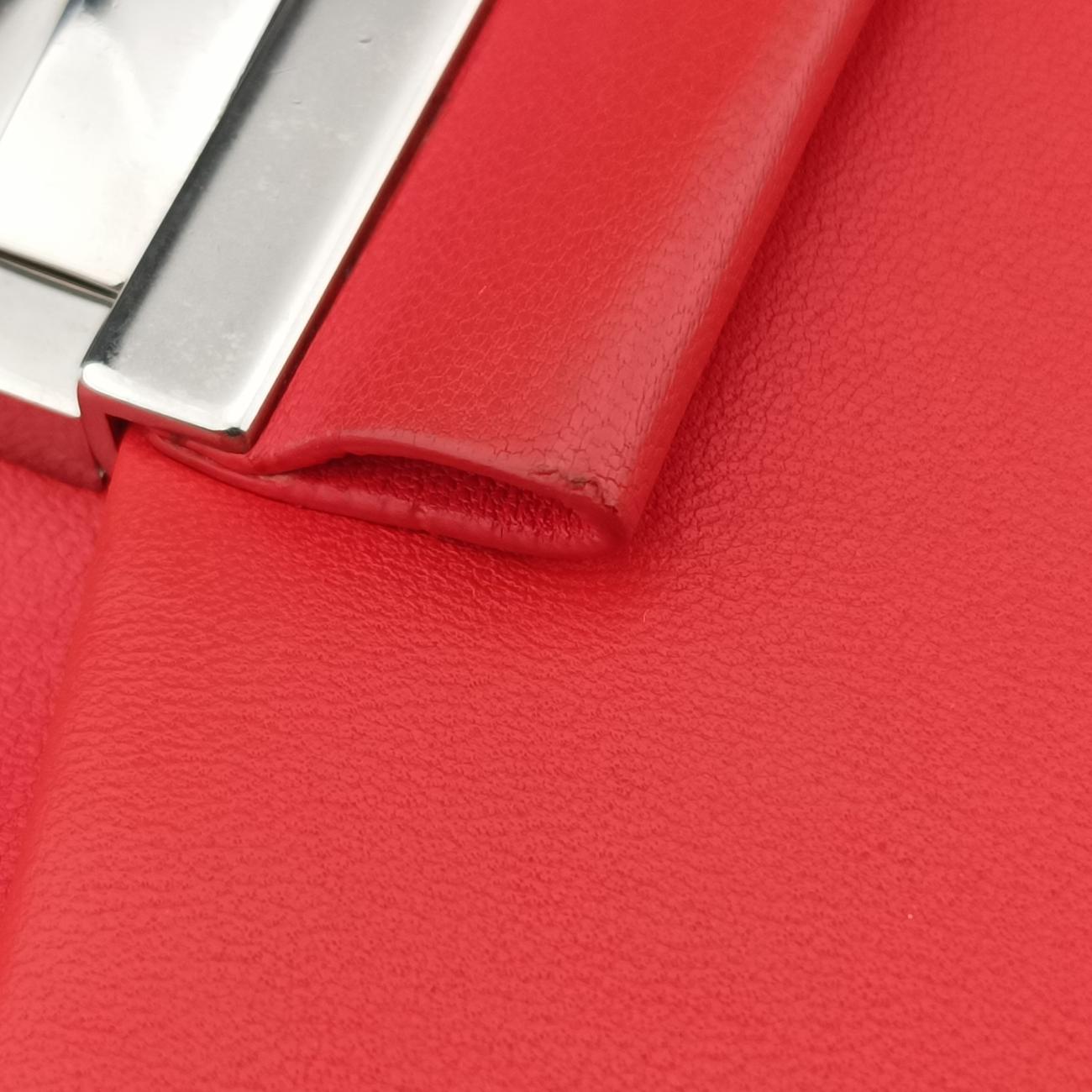 Be Baguette Red×Brown Leather 8BR677 8BR677-W2E-149-2566ビー バゲット レッド×ブラウン レザー 8BR677 8BR677-W2E-149-2566