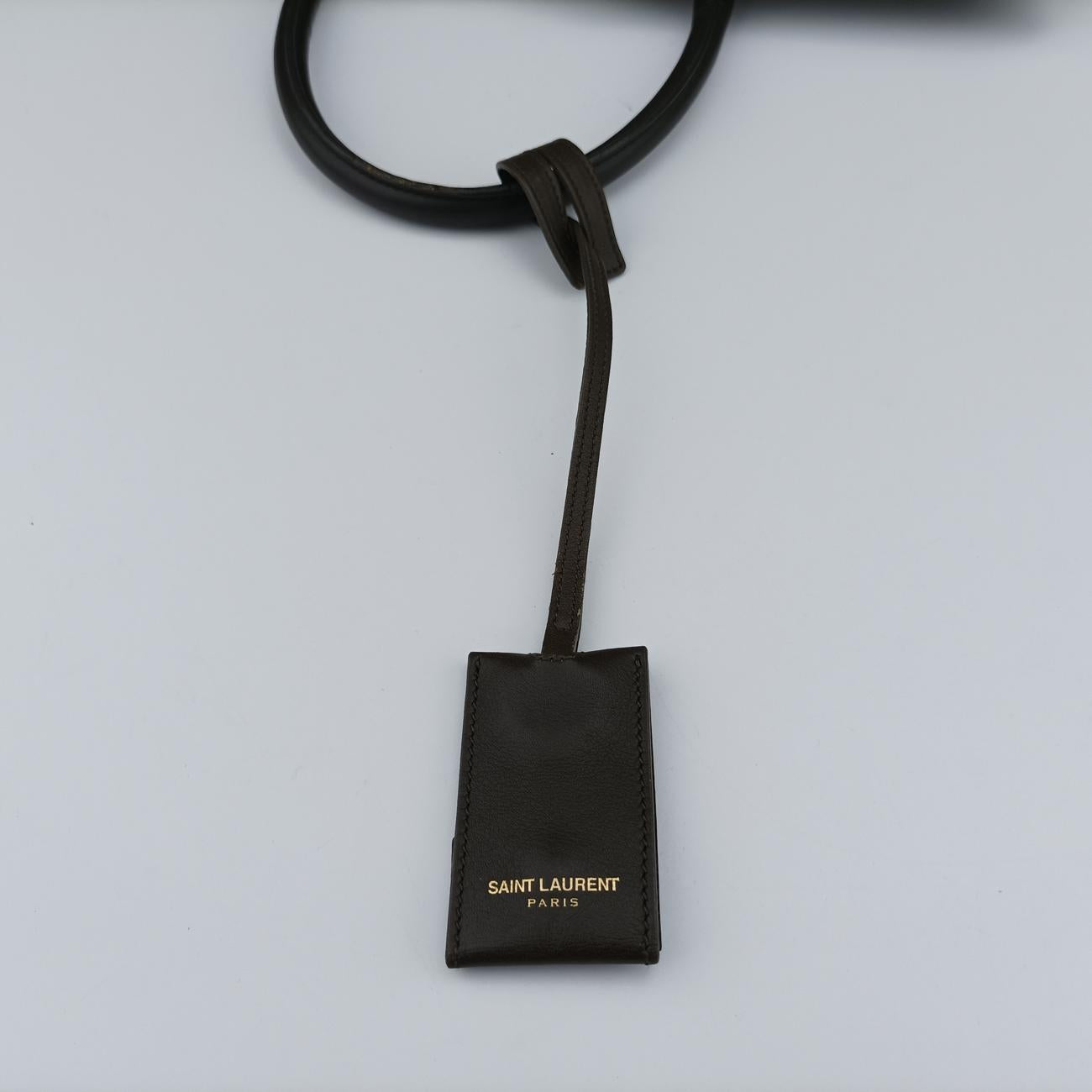 Y Ligne Petit Cabas Green Leather 311208 311208.527411Yライン プチカバス グリーン レザー 311208 311208.527411