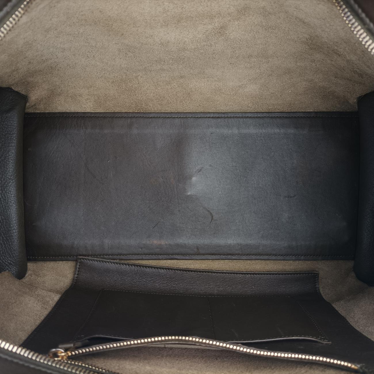 Y Ligne Petit Cabas Green Leather 311208 311208.527411Yライン プチカバス グリーン レザー 311208 311208.527411