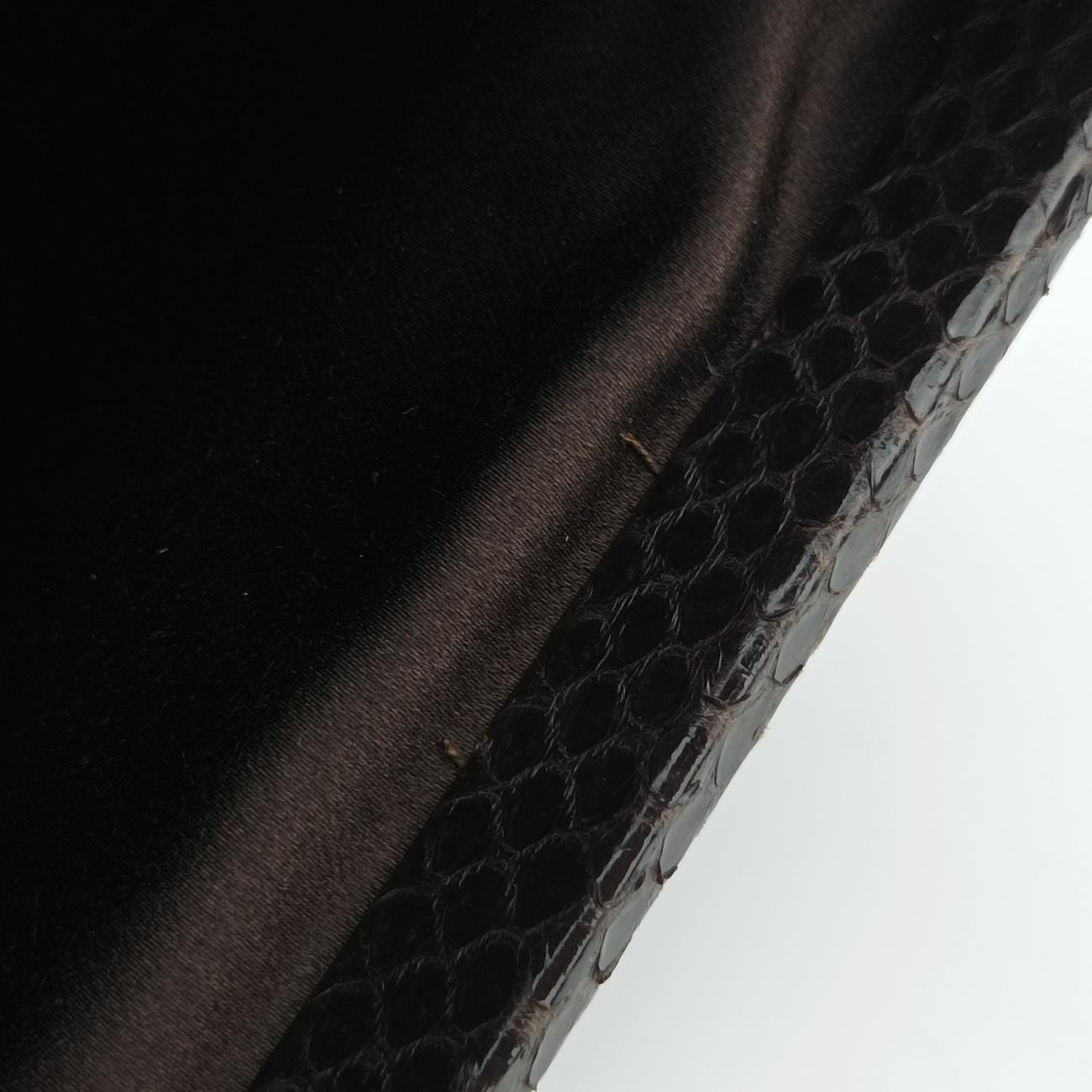 intrecciato Multicolour Snakeskin x Canvas 183269 VEGE1 2083 EPEV 2007 3753 Aイントレチャート マルチカラー ヘビ革×キャンバス 183269 VEGE1 2083 EPEV 2007 3753 A