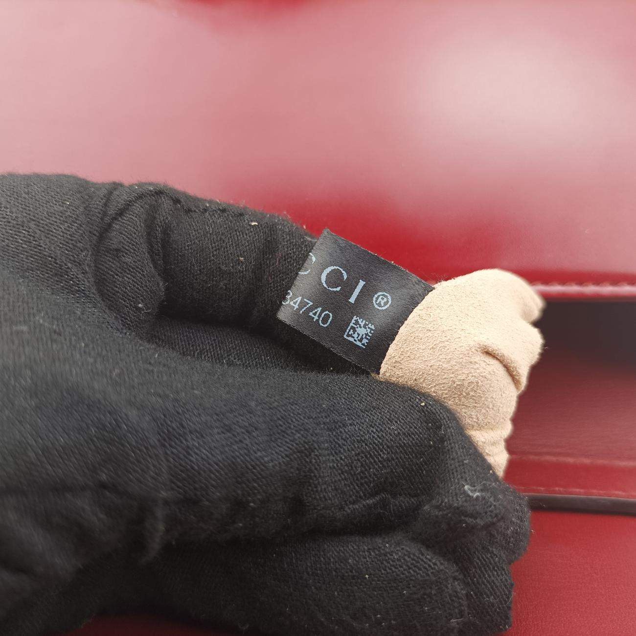 Broche Beetle Print Red×Multicolour Leather 466434 F022834740ブロッシュビートルプリント レッド×マルチカラー レザー 466434 F022834740