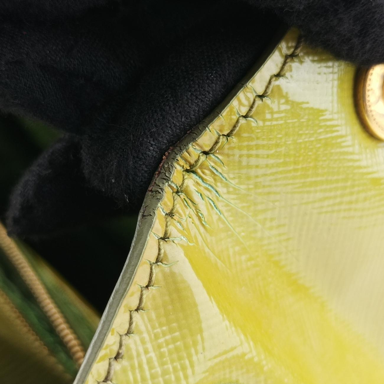 Parabole Tote Green Patent Leather BN2411 25パラボラトート グリーン パテント BN2411 25