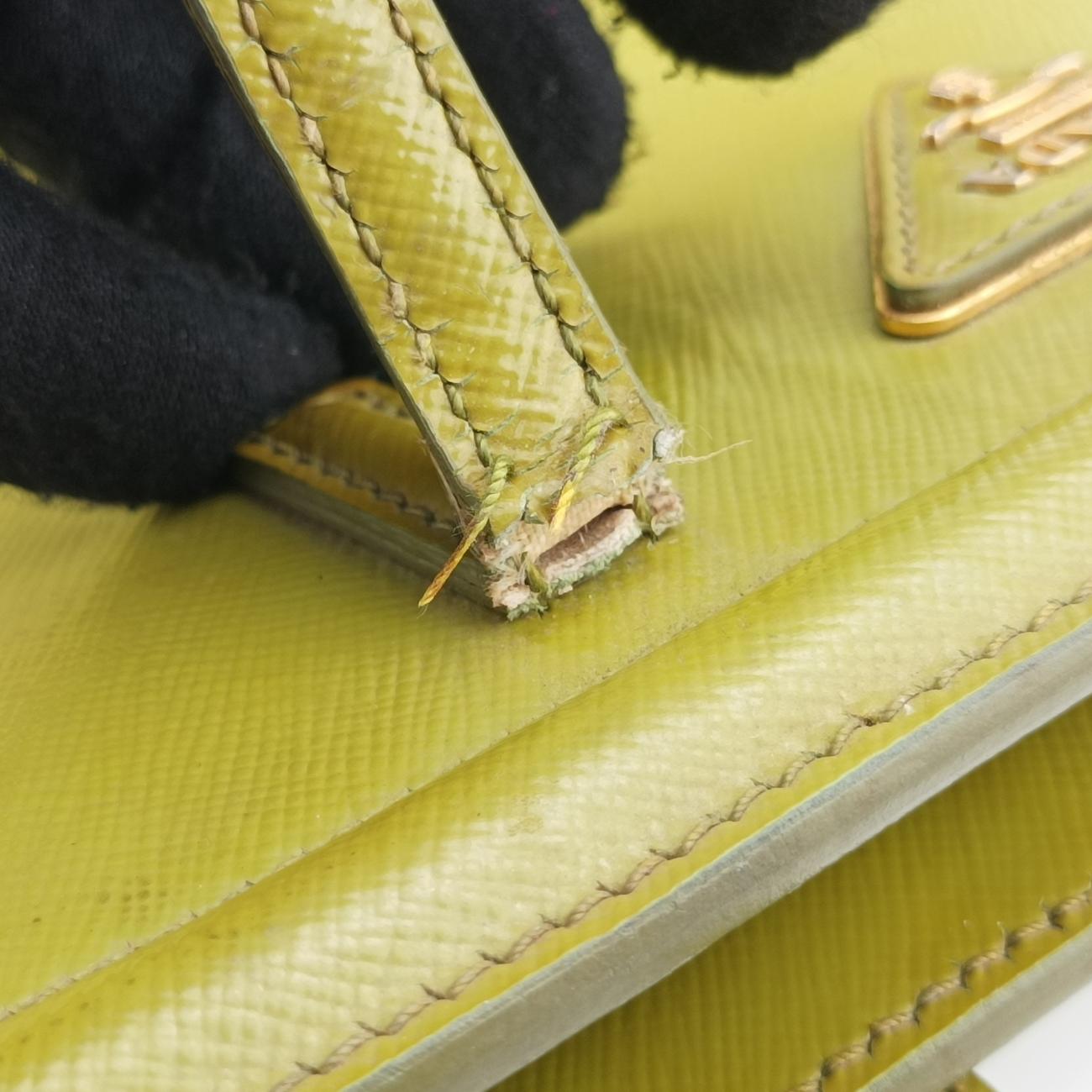 Parabole Tote Green Patent Leather BN2411 25パラボラトート グリーン パテント BN2411 25