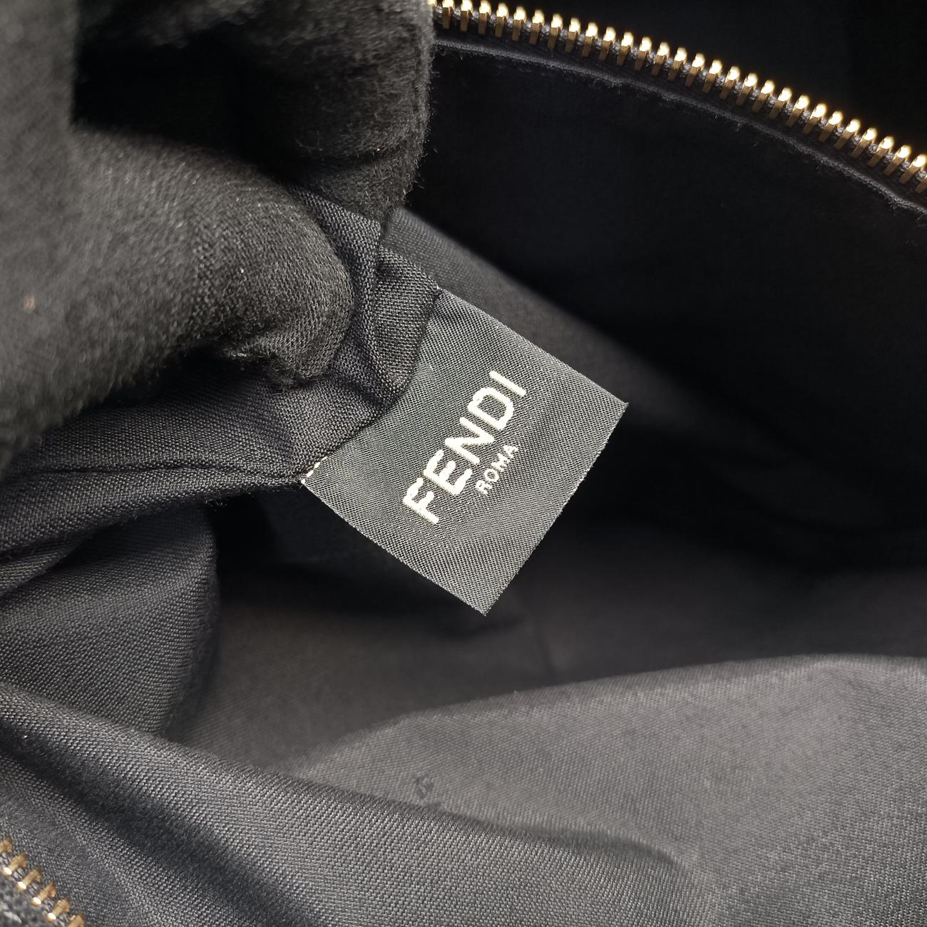 Fendace La Medusa Black canvas 8BH395 8BH395-AJIA-228-3262サンシャイン ブラック キャンバス 8BH395 8BH395-AJIA-228-3262