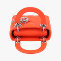 Lady Dior Orange lambskin 18-MA-0145レディディオール オレンジ ラムスキン 18-MA-0145