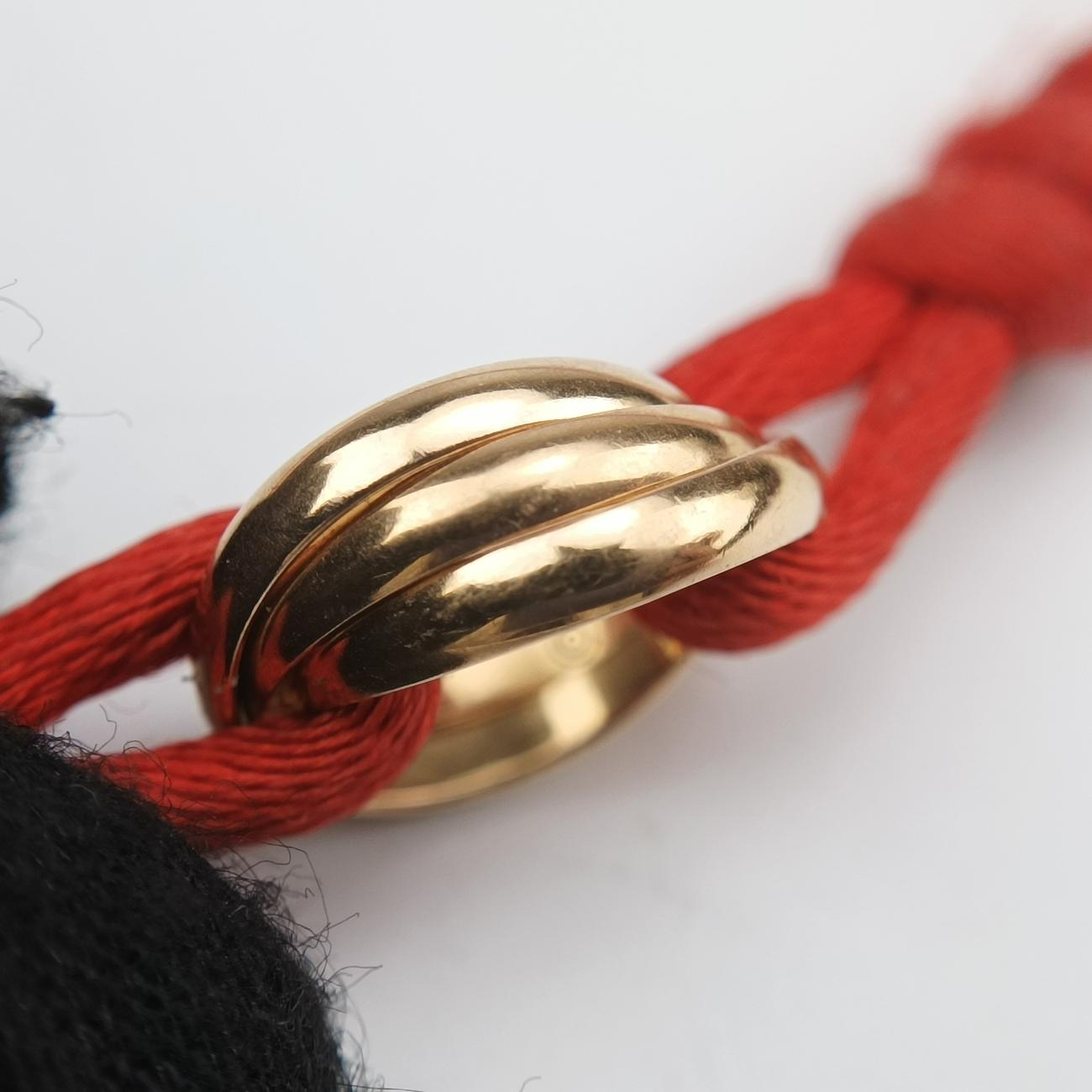 Neon CordRed × GoldenAU750B6069100KJP679ネオンコードレッド × ゴールドAU750B6069100KJP679