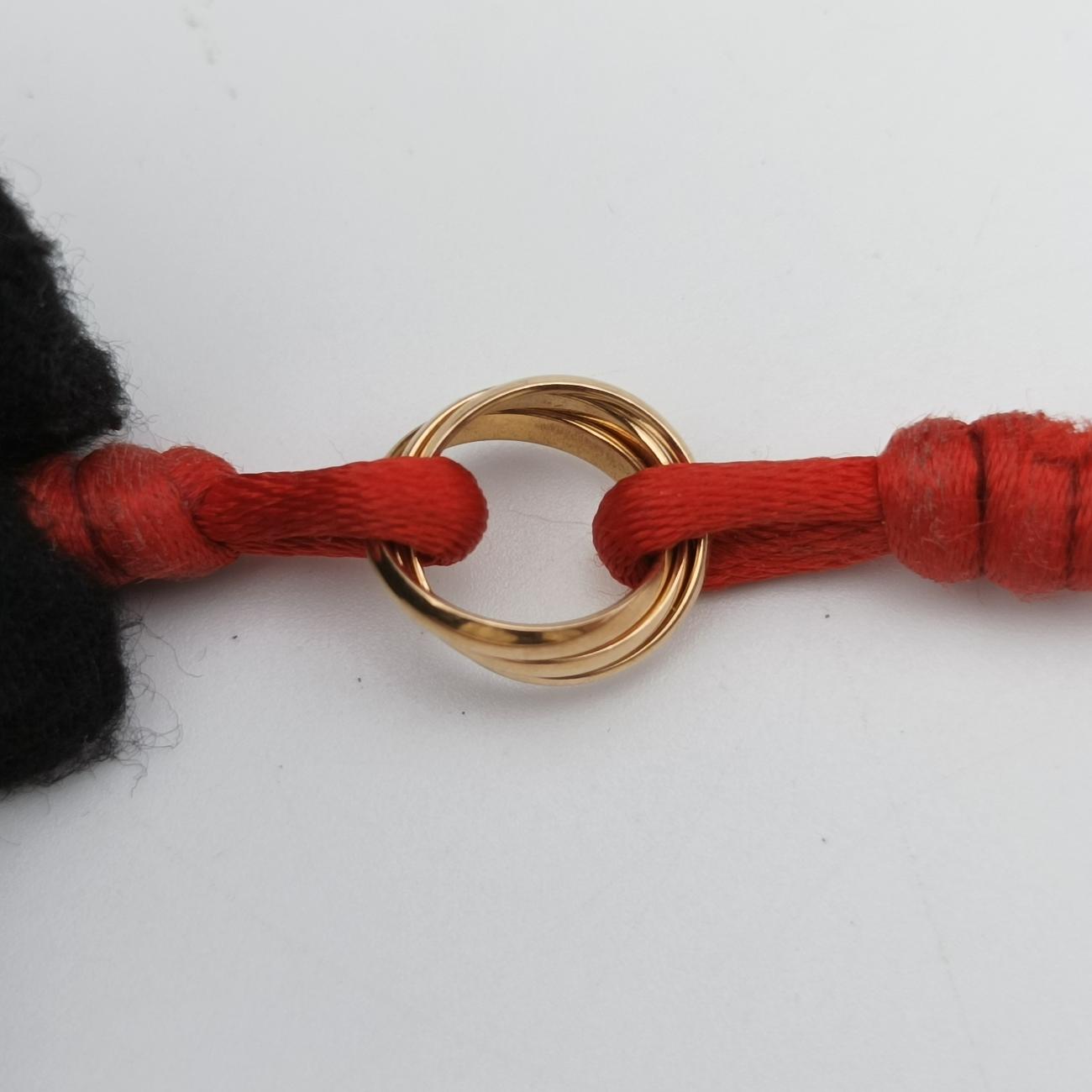 Neon CordRed × GoldenAU750B6069100KJP679ネオンコードレッド × ゴールドAU750B6069100KJP679