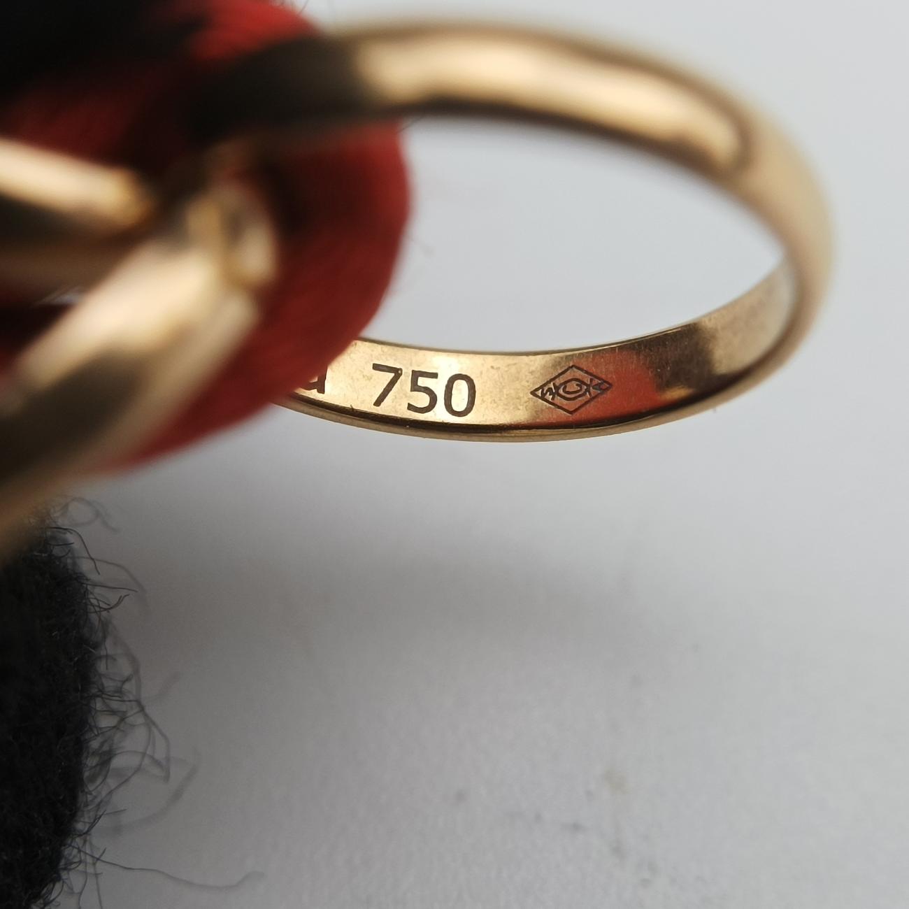 Neon CordRed × GoldenAU750B6069100KJP679ネオンコードレッド × ゴールドAU750B6069100KJP679