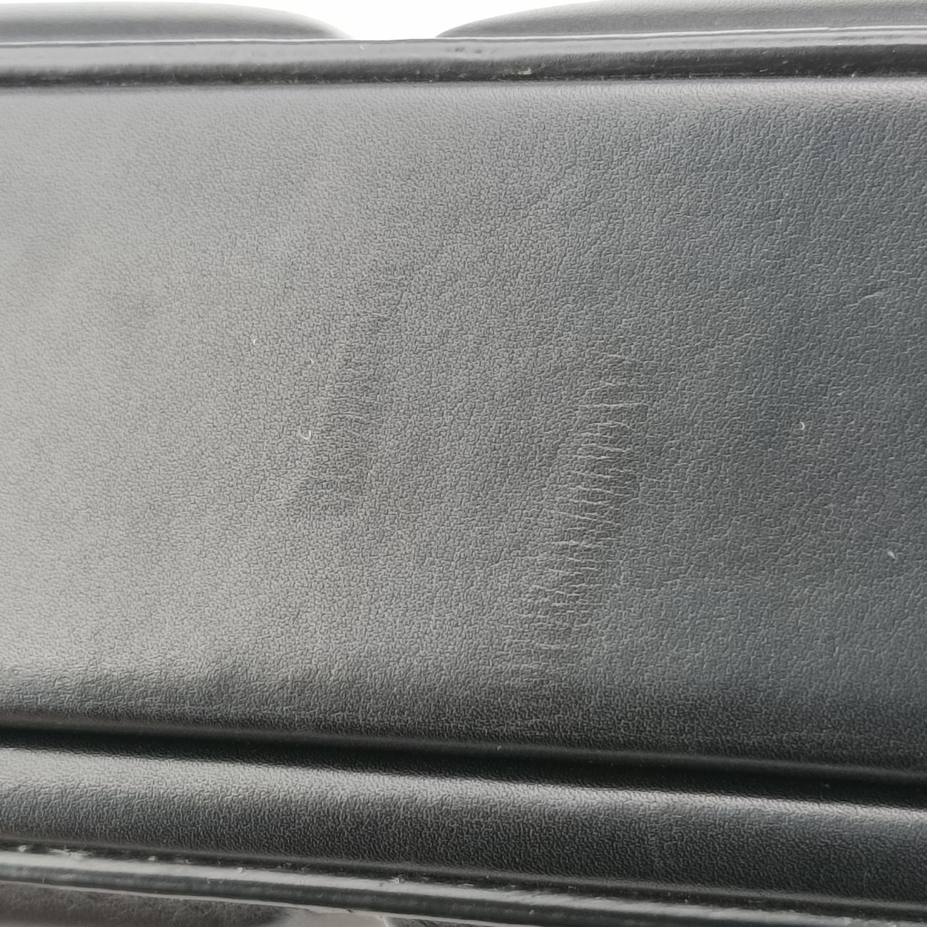 Padded Messenger Mini Trunk Black lambskin ICチップパデッド メッセンジャー ミニトランク ブラック ラムスキン ICチップ