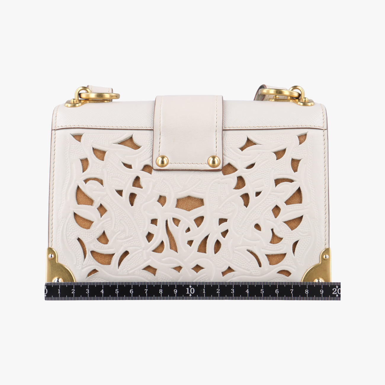 Laser Cut Cahier White Leather 25レーザーカット カイエ ホワイト レザー 25