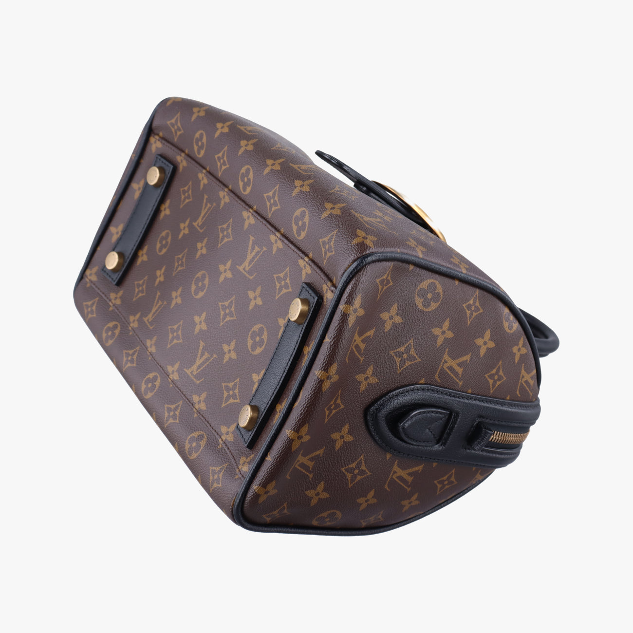 Golden Arrow Speedy Brown×Noir Monogram canvas x calf leather M40804 TR3142ゴールデンアロースピーディ モノグラム/ブラウン×ノワール モノグラムキャンバス×カーフレザー M40804 TR3142