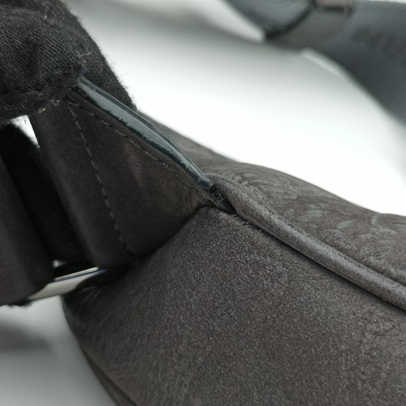 Saddle Grey Leather 29-BO-0169サドル グレー レザー 29-BO-0169