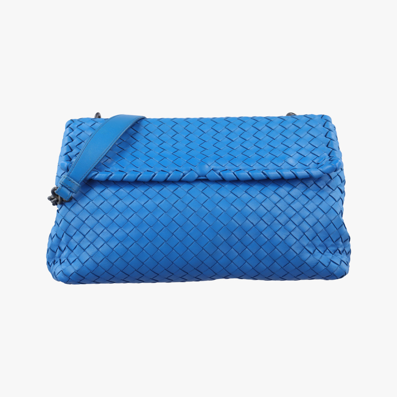 Intrecciato Olimpia Blue lambskin B05580007Dイントレチャート オリンピア ブルー ラムスキン B05580007D