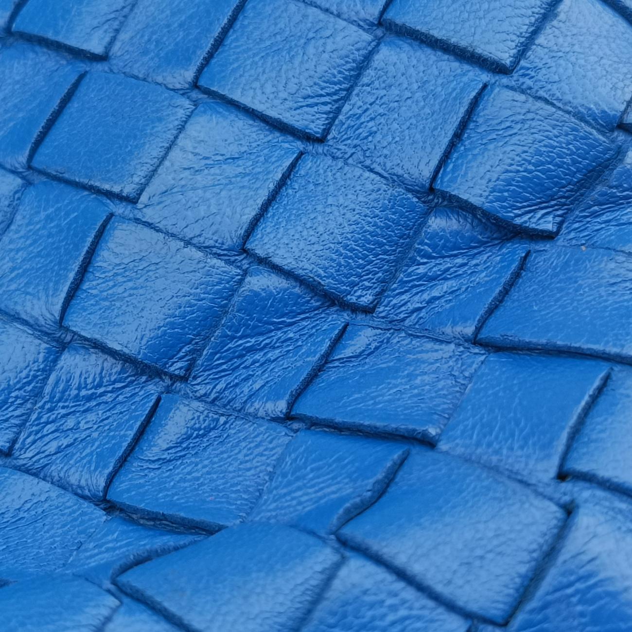 Intrecciato Olimpia Blue lambskin B05580007Dイントレチャート オリンピア ブルー ラムスキン B05580007D