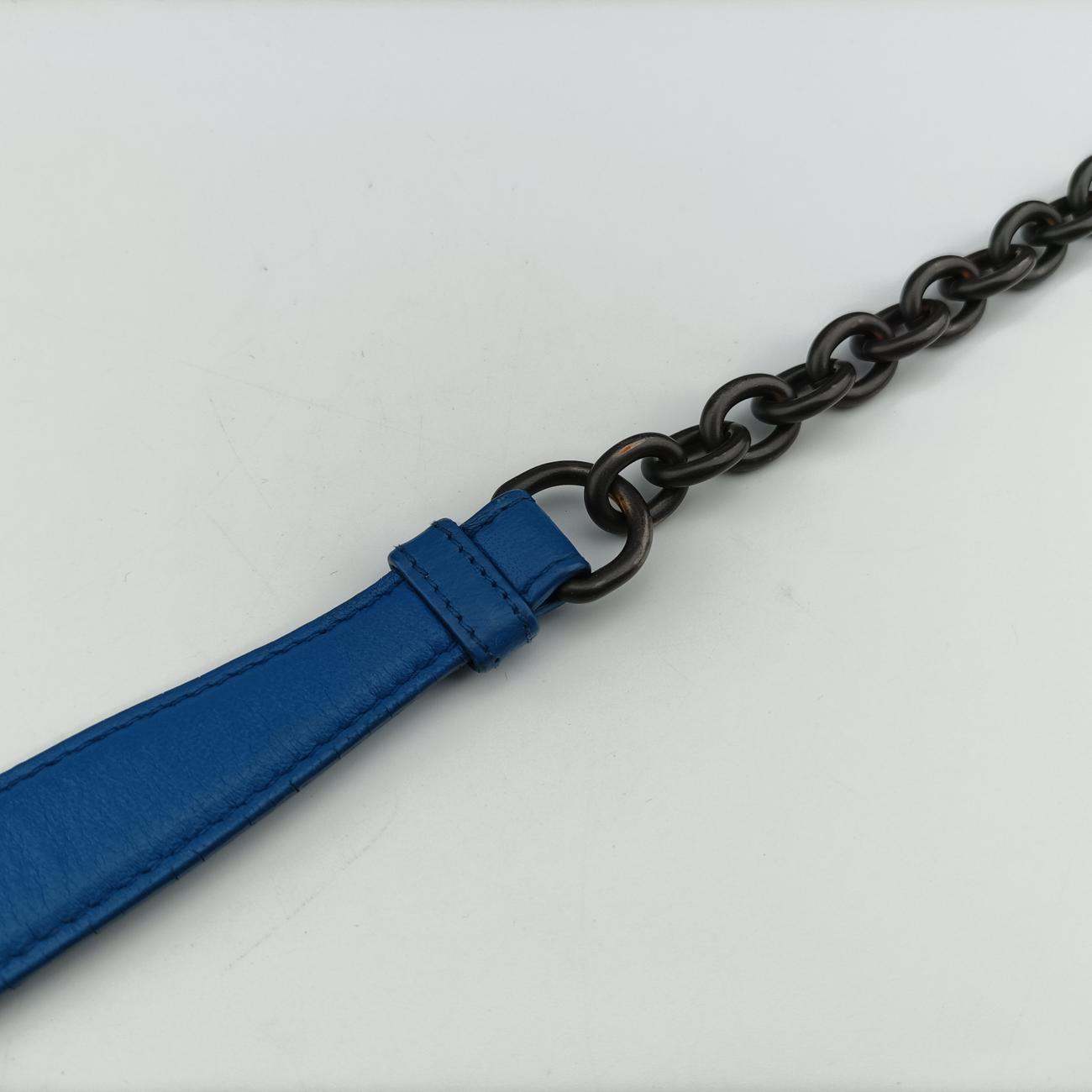 Intrecciato Olimpia Blue lambskin B05580007Dイントレチャート オリンピア ブルー ラムスキン B05580007D