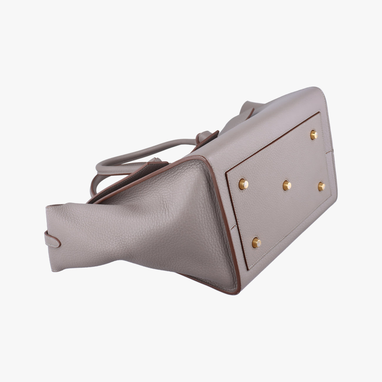 TIE Grey Leather S-CE-4144タイ グレー レザー S-CE-4144