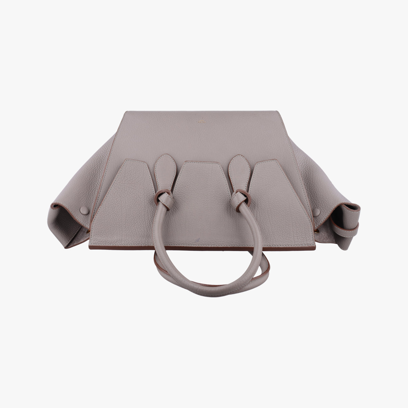 TIE Grey Leather S-CE-4144タイ グレー レザー S-CE-4144