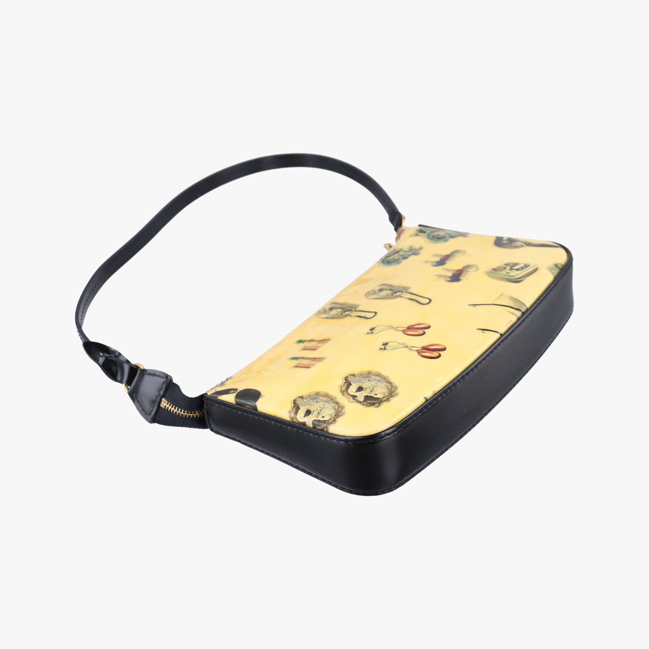 Pochette Accessoires Sticker White×multi Vernis M90928 DR0175ポシェット アクセソワール スティッカー ブロン×マルチ ヴェルニ M90928 DR0175