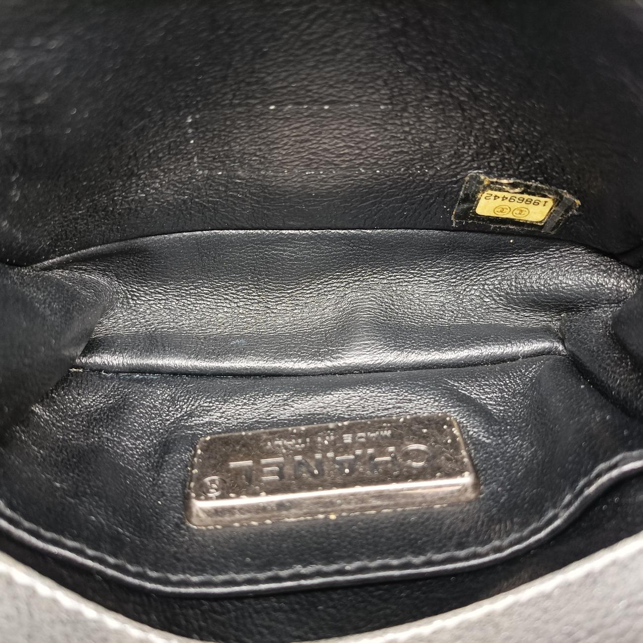 BOY CHANEL Silver lambskin×Galuchat Stingray A66230 19869442ボーイシャネル シルバー ラムスキン×ガルーシャ スティングレイ A66230 19869442