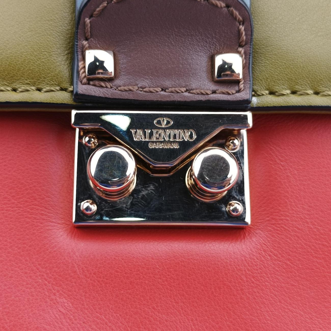 Rockstud Glam Lock Multicolour Leather BL-H398VMV3ロックスタッズグラムロックスモール マルチカラー レザー BL-H398VMV3