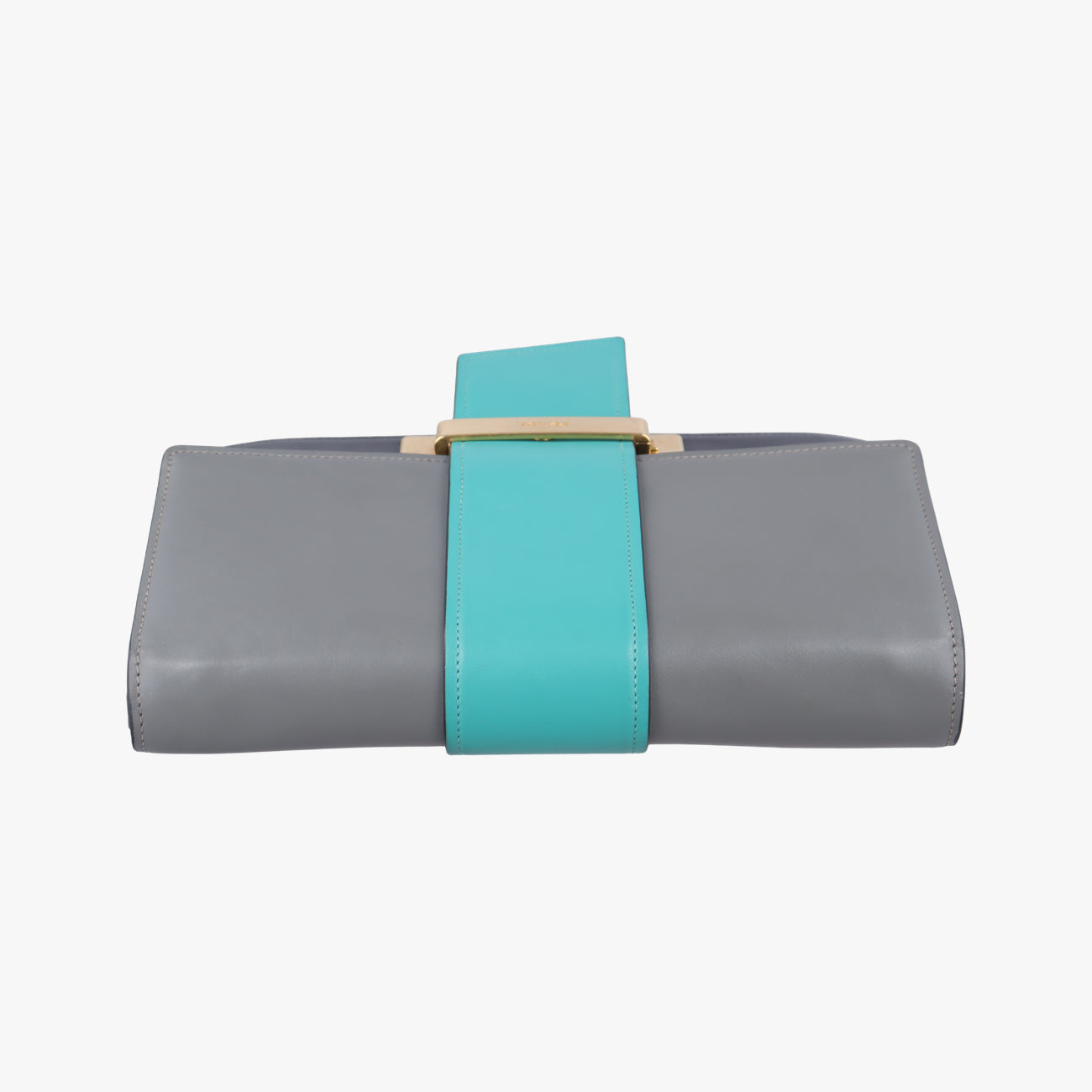 Plex Ribbon black×green×grey Leather 1BD067 7/Dプレックス リボン ブラック×グリーン×グレー レザー 1BD067 7/D