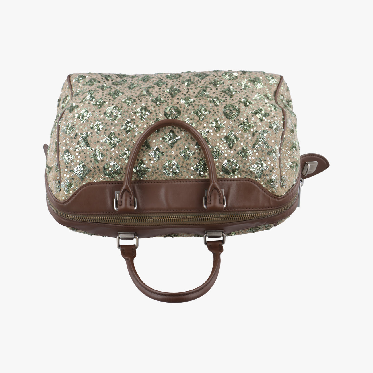 Monogram Sunshine Express Speedy 30 Brown×multicolor Leather x Sequins M40799 FO2152モノグラムサンシャインエクスプレス スピーディ30 ブラウン×マルチカラー レザー×スパンコール M40799 FO2152