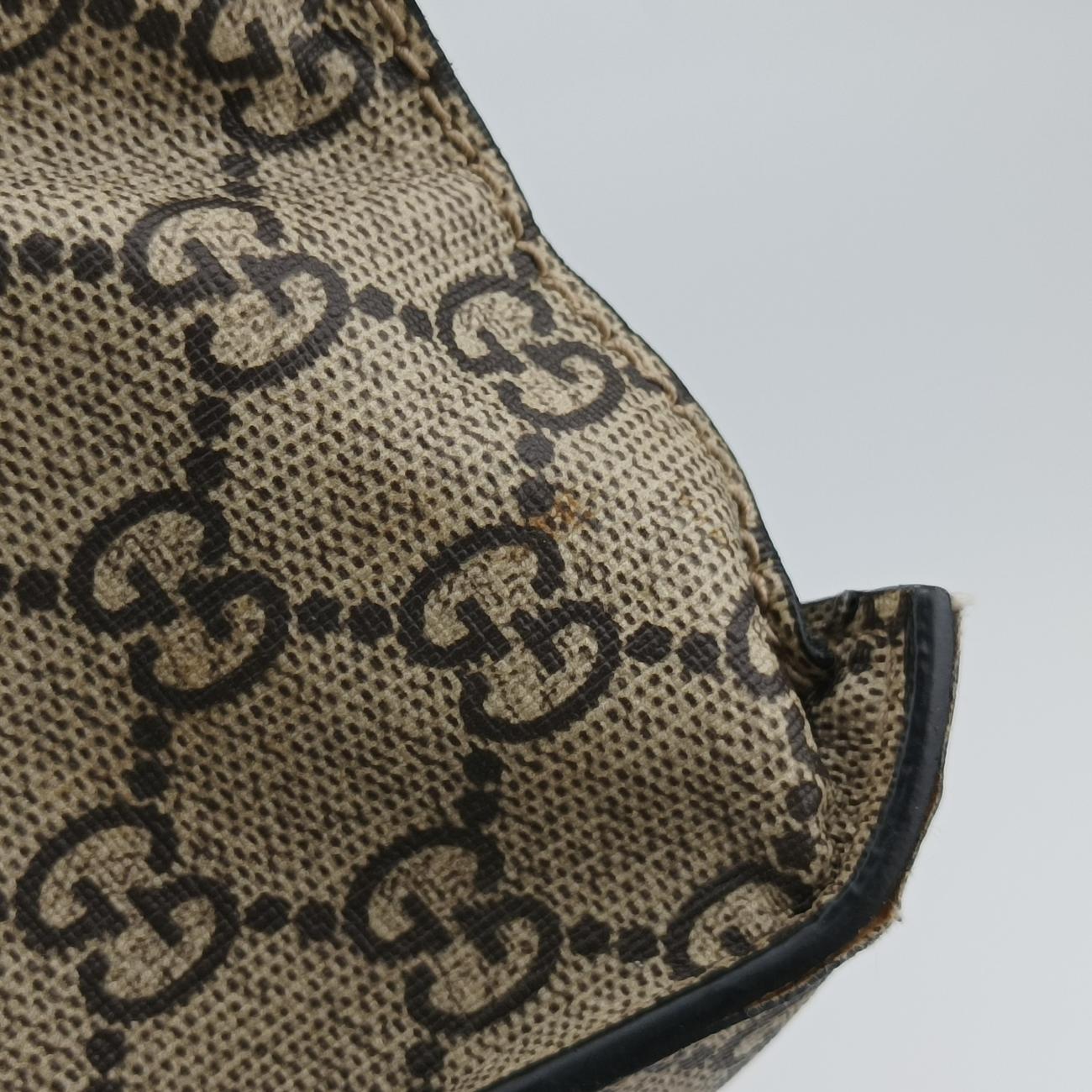 GG Supreme Bee Brown×Multicolour PVC coated canvas 450950 C020713159GGスプリーム ビー ブラウン×マルチカラー PVCコーティングキャンバス 450950 C020713159