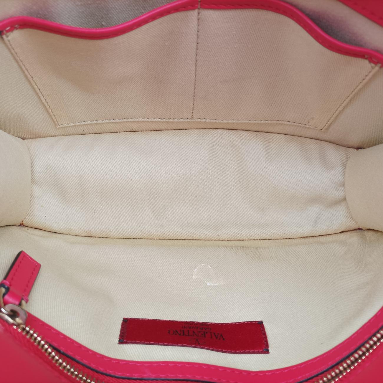 Rockstud Glam Lock Red Leather BL-K398VIT2ロックスタッズグラムロックミディアム レッド レザー BL-K398VIT2