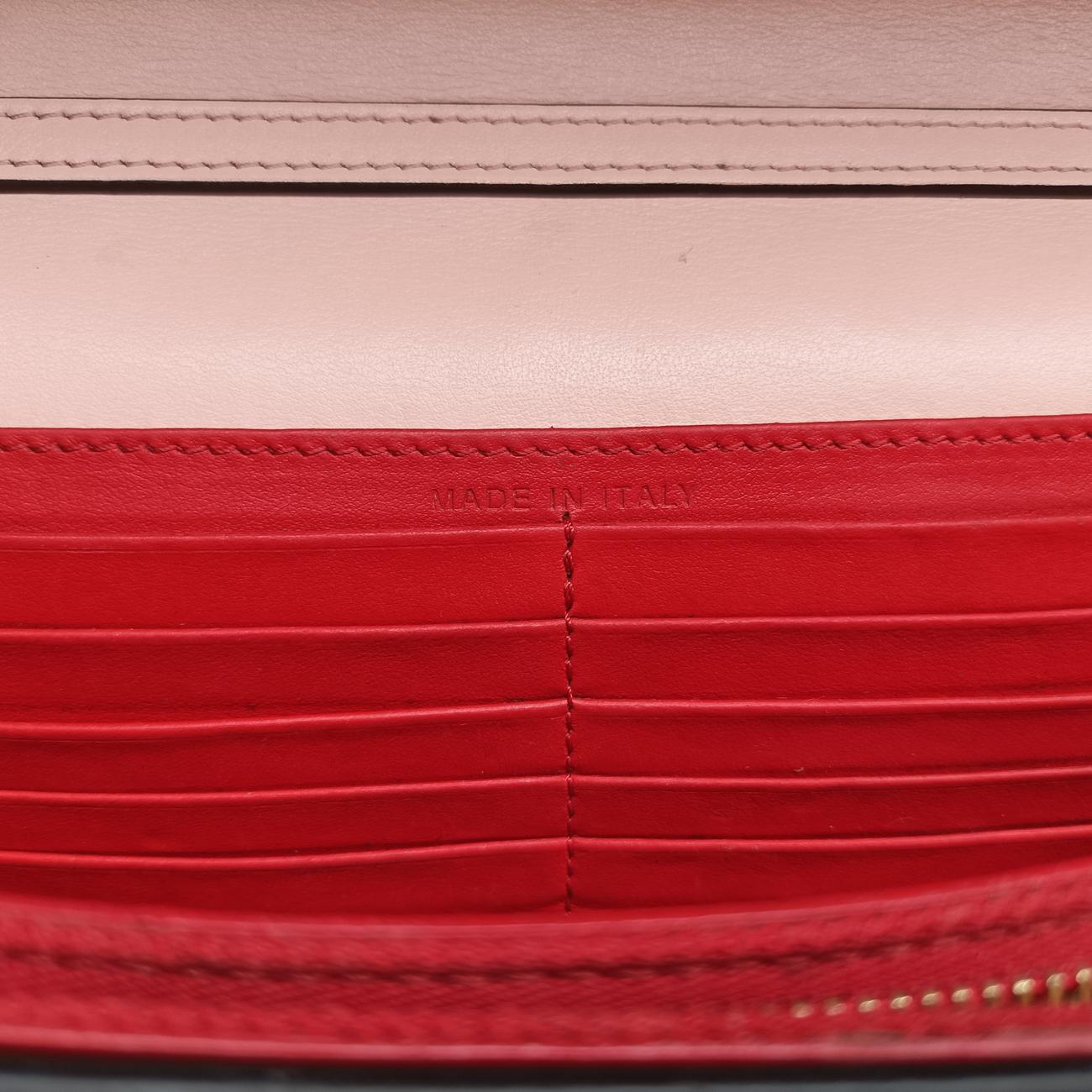 Paloma Clutch Pink×Yellow Leather パロマクラッチ ピンク×イエロー レザー