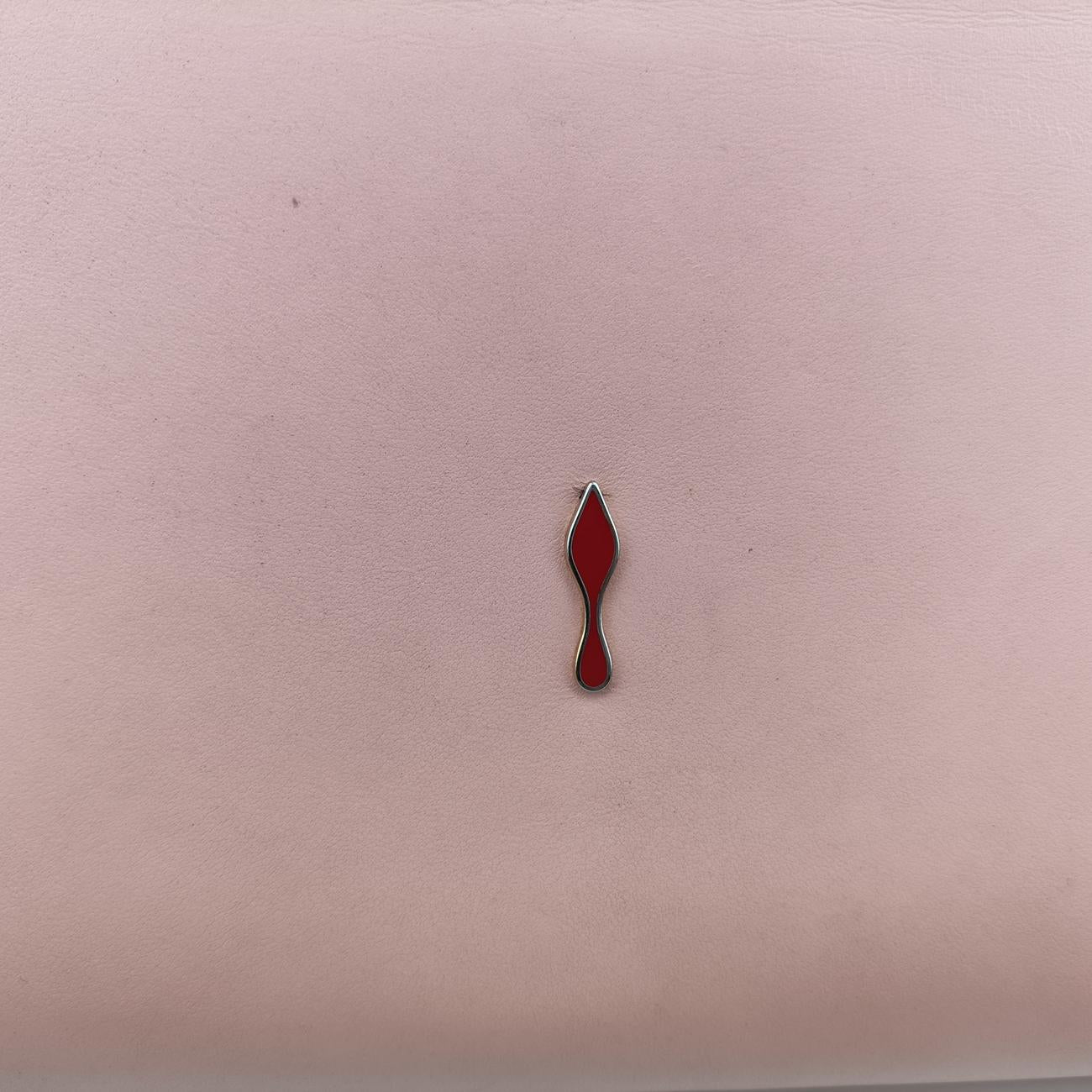 Paloma Clutch Pink×Yellow Leather パロマクラッチ ピンク×イエロー レザー