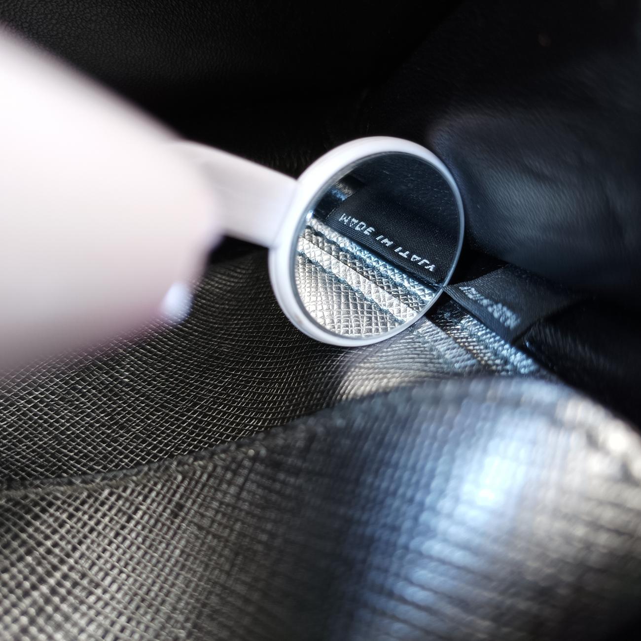 Sound Lock Silver SAFFIANO Leather BT1037 25サウンドロック シルバー サフィアーノレザー BT1037 25