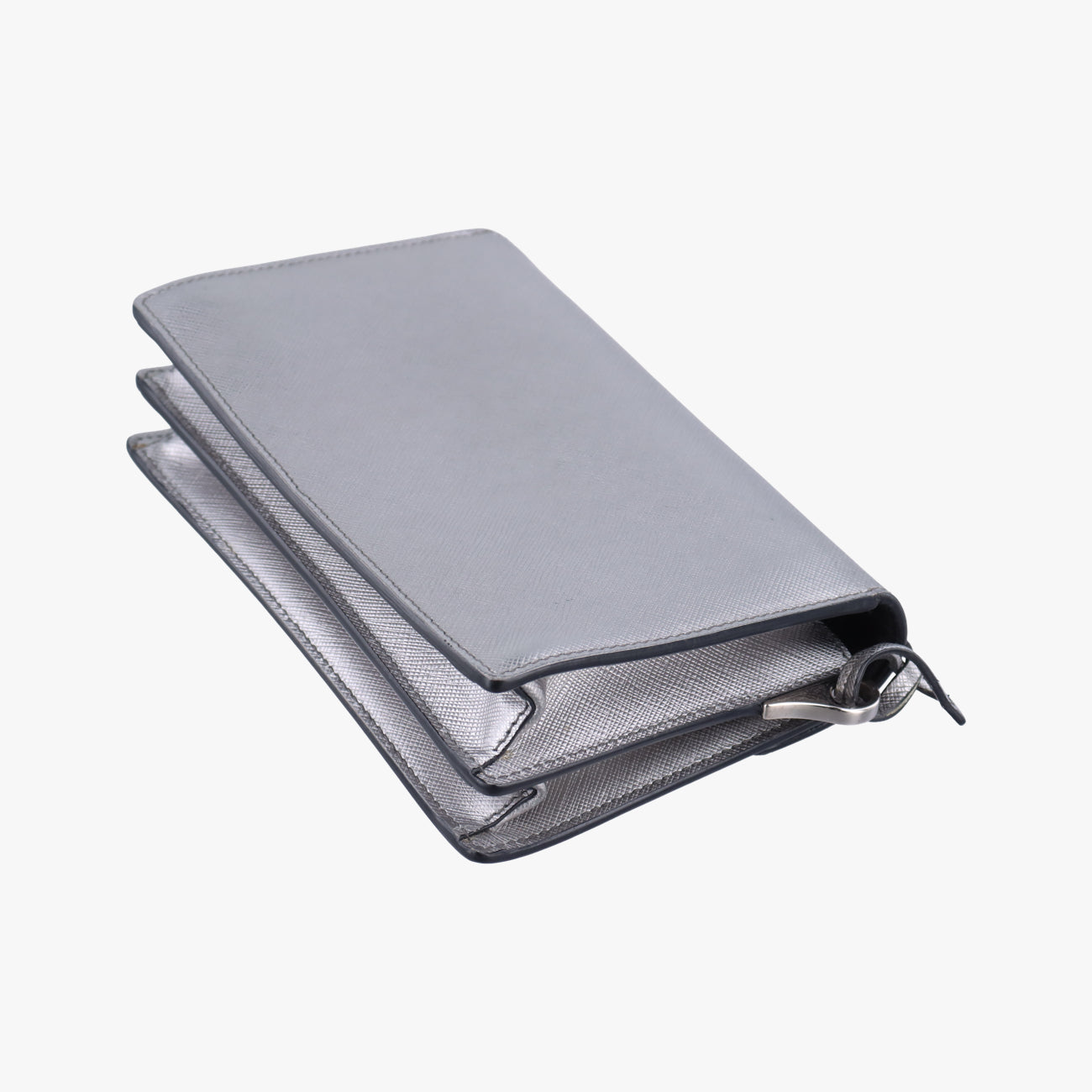 Sound Lock Silver SAFFIANO Leather BT1037 25サウンドロック シルバー サフィアーノレザー BT1037 25