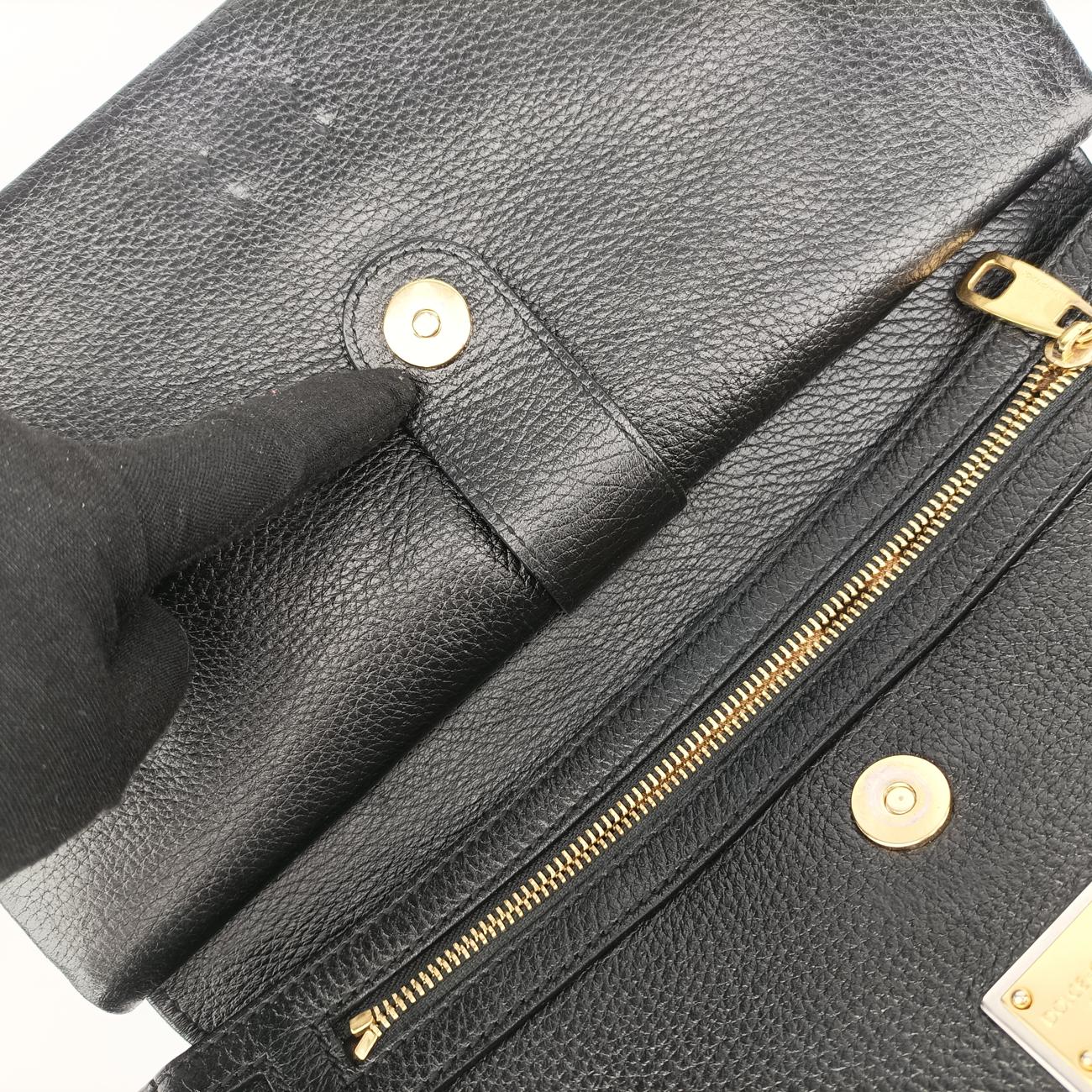 SICILY Black Leather シシリー ブラック レザー