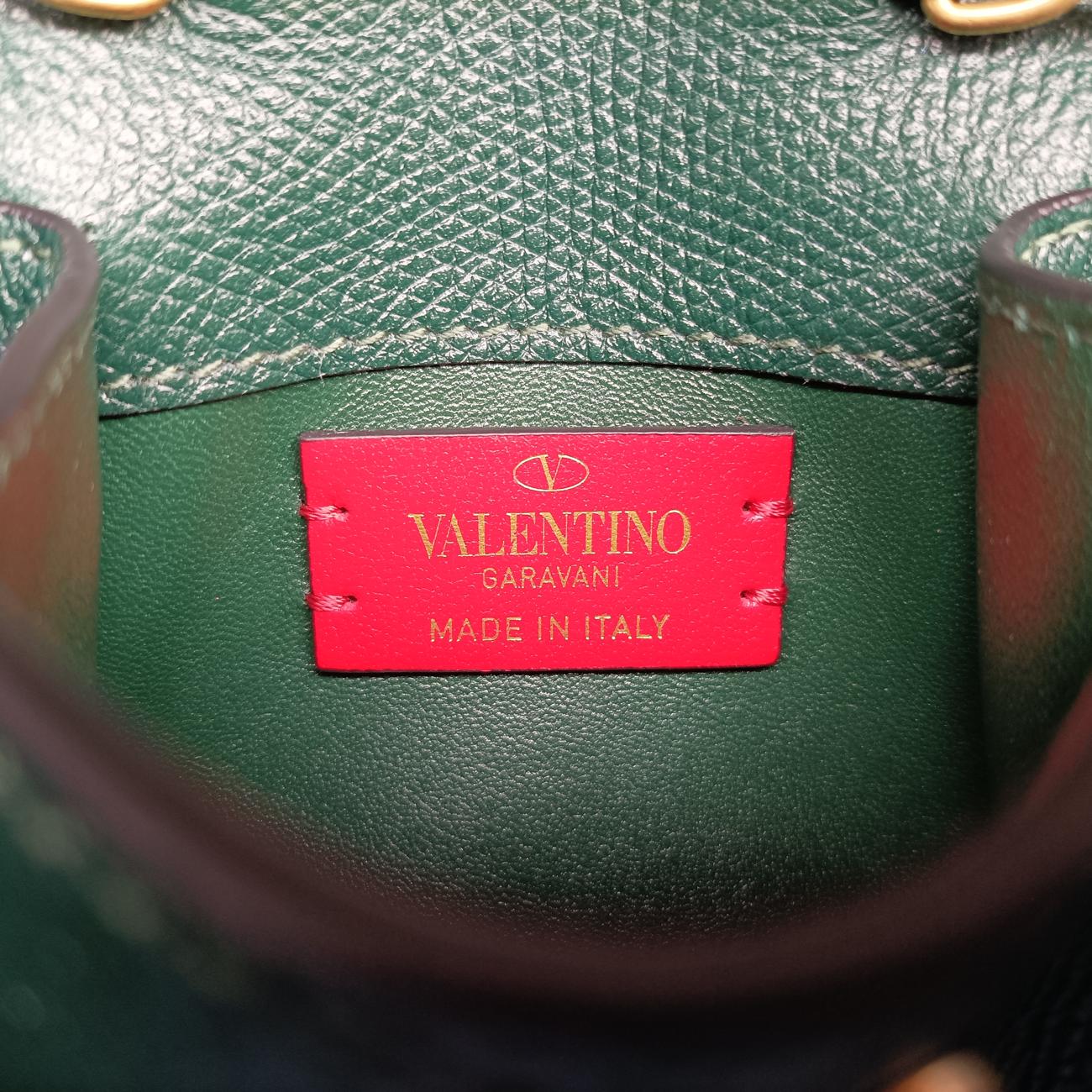 Vsling Green Leather Vスリング グリーン レザー